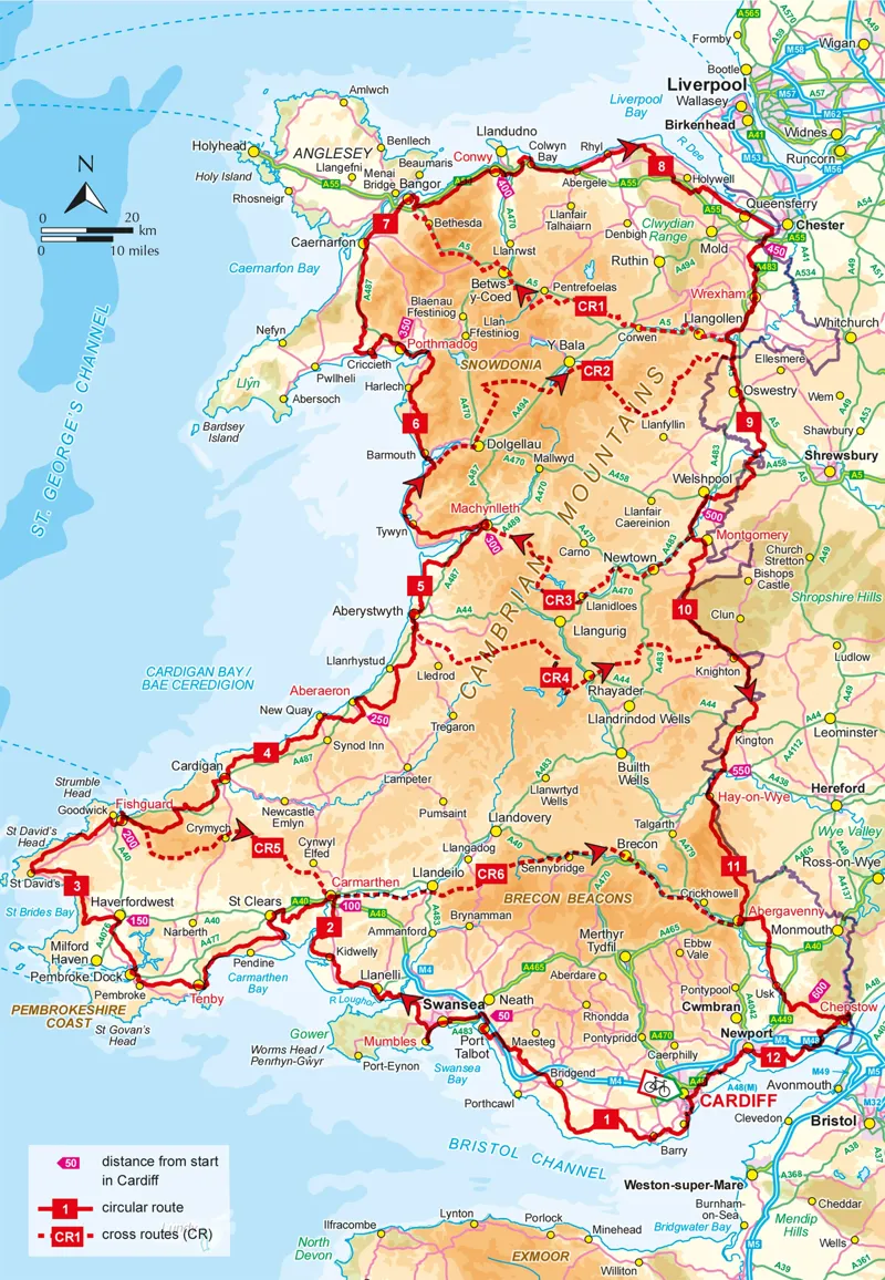 Cicerone - Cycle Touring In Wales - Richard Barrett-4